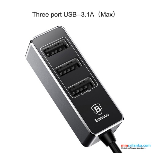 Baseus Enjoy Together Four Interfaces Output Patulous Car Charger